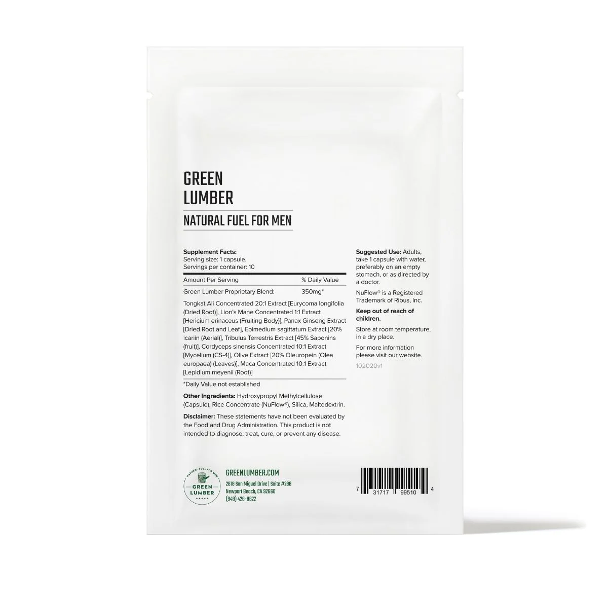 Green Lumber - Natural Fuel For Men - Image 5